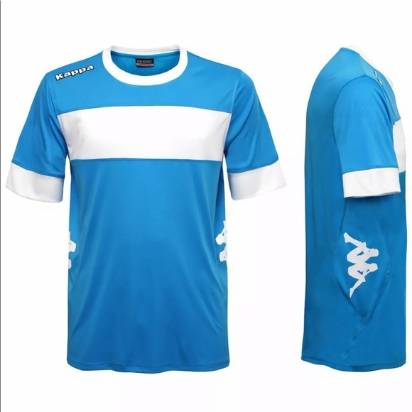 light blue kappa t shirt